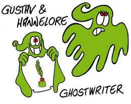 Cartoon Gustav Ghostwriter