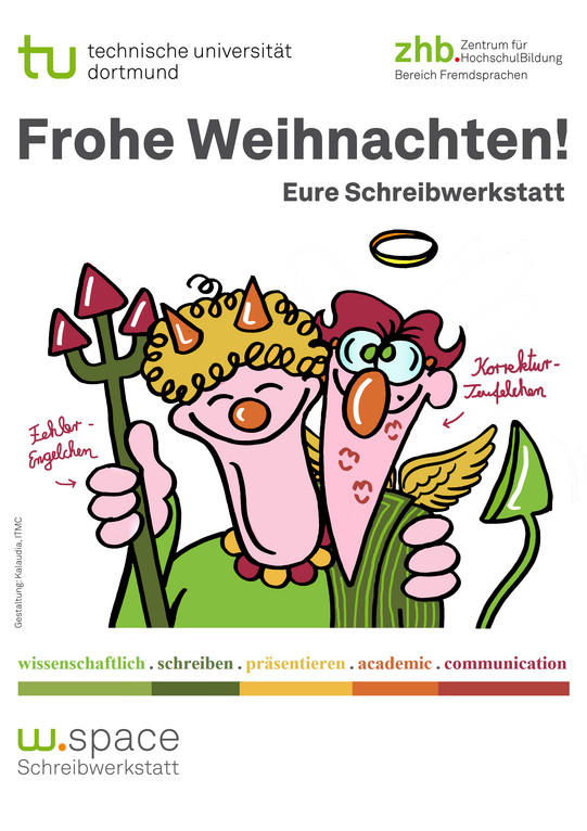 Cartoon Frohe Weihnachten