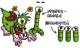 Cartoon Ollie Dozent (instructor)