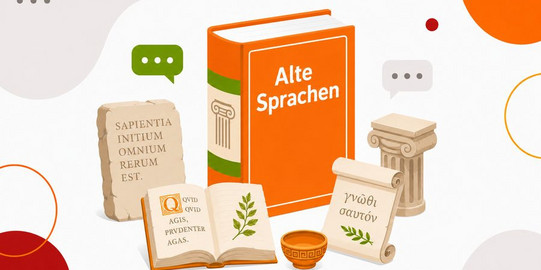 Alte Sprachen Dekorbild