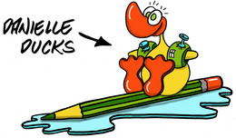 Cartoon Danielle Ducks